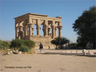 Templete romano en Filé
 