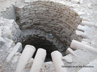 Nilómetro en la isla Elefantina
 