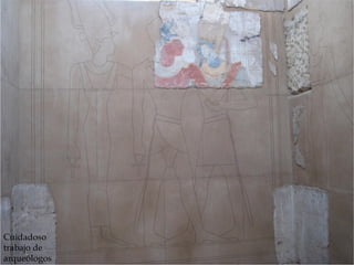 Cuidadoso
trabajo de
arqueólogos
 