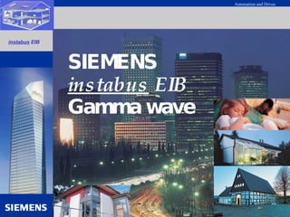 SIEMENS instabus  EIB Gamma wave 