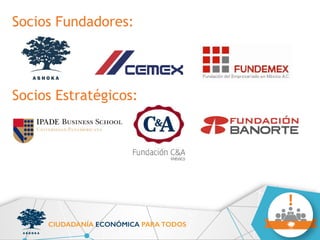Socios Fundadores:
Socios Estratégicos:
 