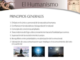 El Humanismo