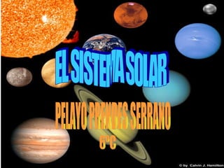 PELAYO PRENDES SERRANO 6ºC EL SISTEMA SOLAR 