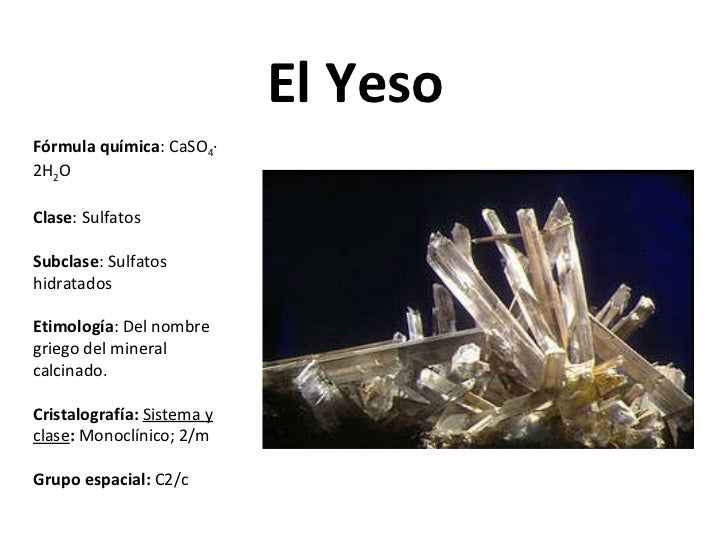 Presentación el yeso Presentación el yeso