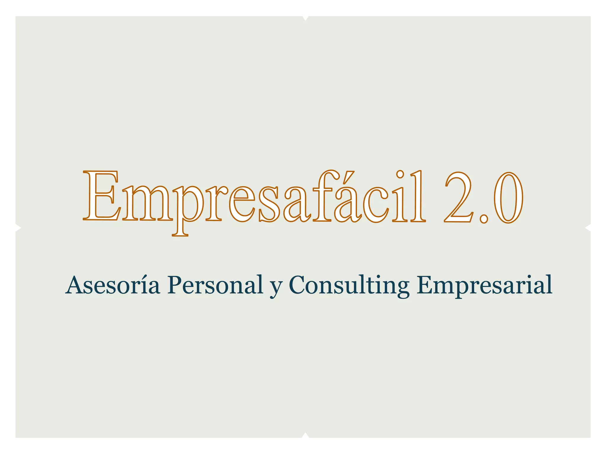 Asesoría Personal y Consulting Empresarial