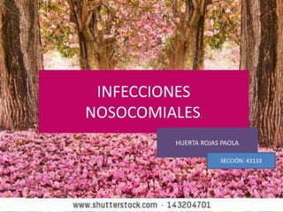 Presentación enfermedades nosocomiales.