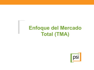 Enfoque del Mercado
    Total (TMA)
 