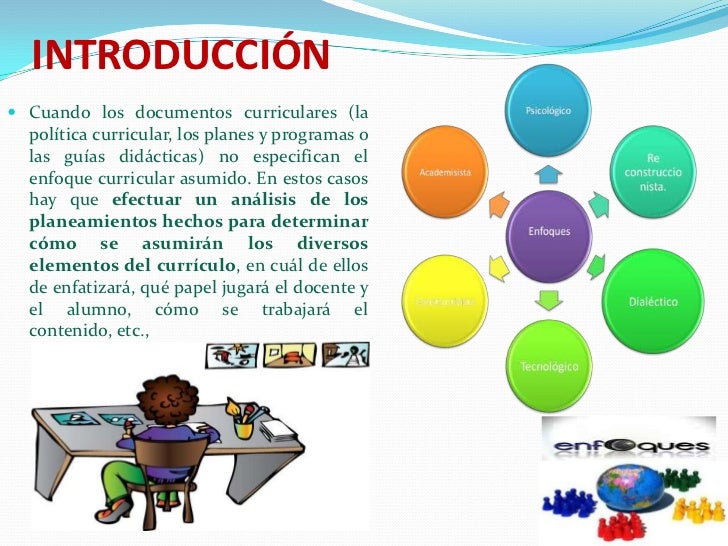 Presentación enfoques curriculares