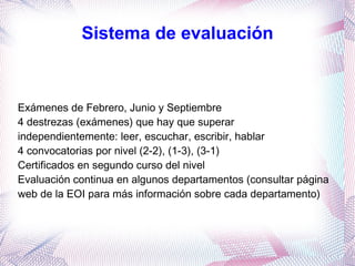 Nivel intermedio: B1 