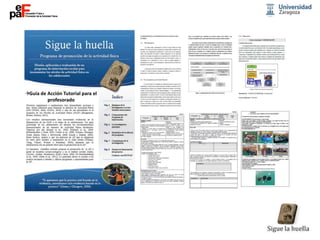 Problem statement
Guía de Acción Tutorial para el
profesorado
 