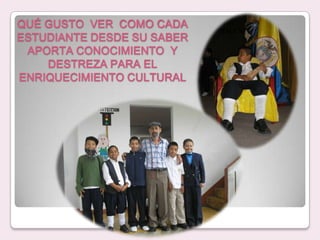 NUESTRA SEMILLA BAILARINA Y CANTORA,  !CÓMO SE VE DE SALUDABLE!