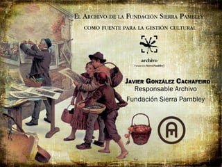 Presentación para la Escuela de Arte de León. 10 de diciembre 2015