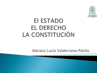 Adriana Lucía Valderrama Patiño
 