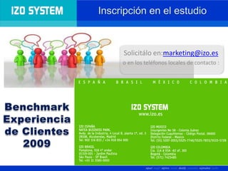 Presentación Estudio Experiencia de clientes 2009