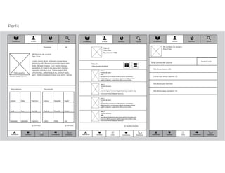 Mi Biblioteca BibliotecaMi Perfil Buscar
Gabriel
País Chile
Nacimiento 1989
Favoritos
Libros favoritos de Gabriel
Libro 1
Nombre de autor
ISBN
Descripción Lorem ipsum dolor sit amet, consectetur
adipiscing elit. In eu est turpis. Mauris vel magna a lorem
sagittis vulputate. Suspendisse tellus purus, lacinia ...
Libro 2
Nombre de autor
ISBN
Descripción Vestibulum ante ipsum primis in faucibus orci
luctus et ultrices posuere cubilia Curae; Duis id tellus odio.
Duis ut est dictum, aliquam metus ac...
Mas libros favoritos
Información Favoritos Listas Comentarios Estadísticas
Libro 1
Nombre de autor
ISBN
Descripción Lorem ipsum dolor sit amet, consectetur
adipiscing elit. In eu est turpis. Mauris vel magna a lorem
sagittis vulputate. Suspendisse tellus purus, lacinia ...
Libro 2
Nombre de autor
ISBN
Descripción Vestibulum ante ipsum primis in faucibus orci
luctus et ultrices posuere cubilia Curae; Duis id tellus odio.
Duis ut est dictum, aliquam metus ac...
Mi Nombre de usuario
País Chile
Lorem ipsum dolor sit amet, consectetuer
adipiscing elit. Aenean commodo ligula eget
dolor. Aenean massa. Cum sociis natoque
penatibus et magnis dis parturient montes,
nascetur ridiculus mus. Donec quam felis,
ultricies nec, pellentesque eu, pretium quis,
sem. Nulla consequat massa quis enim. Donec
Miembro desde 07/07/13
Foto usuario
Seguidores
VER MAS
Siguiendo
VER MAS
Información Favoritos
Mi Biblioteca BibliotecaMi Perfil Buscar
Celeste Gaby Francisca
Karla Mari Nathaly
Sebastián Sebastián Francisco
Lorena Sebastián Ingrid
Paulina Eduardo Daniel
Carlos Pablo Jose
Listas Comentarios Estadísticas
SalirPersonalizar
Cuando es tu perfil
Información Favoritos
Mi Biblioteca BibliotecaMi Perfil Buscar
Listas Comentarios Estadísticas
Mi nombre de usuario
País Chile
Mis Listas de Libros
Mis libros leidos (40)
Libros que estoy leyendo (2)
Mis libros por leer (50)
Mis libros para compartir (3)
Nueva Lista
Perfil
 