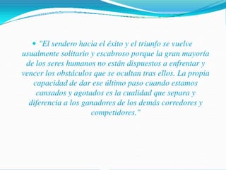 Presentación exito y liderazgo