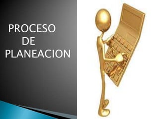 PROCESO
DE
PLANEACION

 