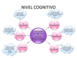 NIVEL COGNITIVO
 