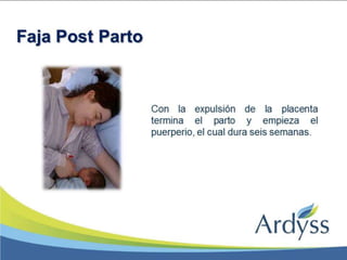 Presentación Faja Postparto