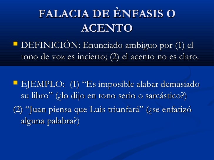 falacias ambiguas