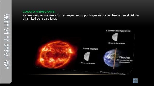 Presentación fases de la luna Presentación fases de la luna