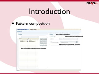 Development of forms editors based on Ecore metamodels Slide 7