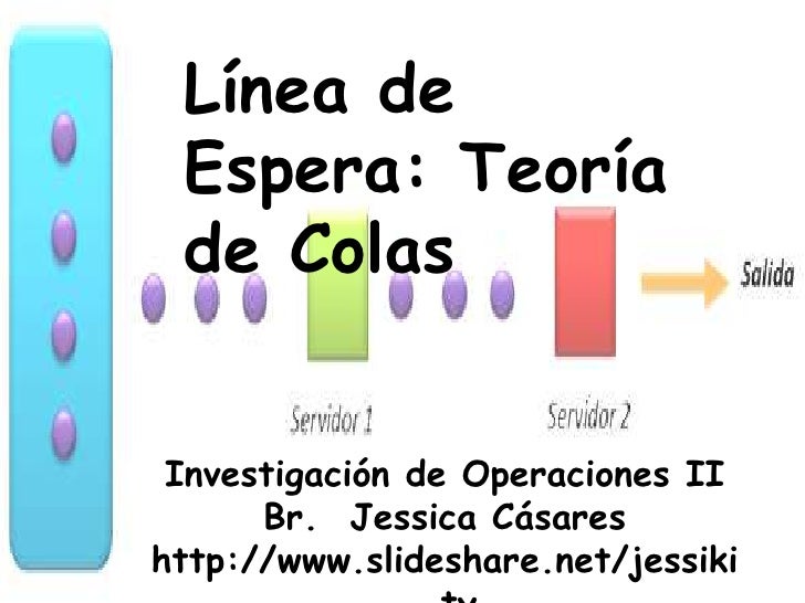 Teoria de colas o lineas de espera_teoria_online