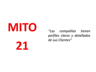 El world of mouth es ahora world of click.