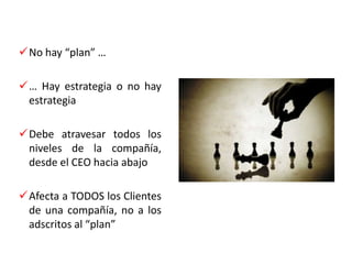 No hay “plan” …