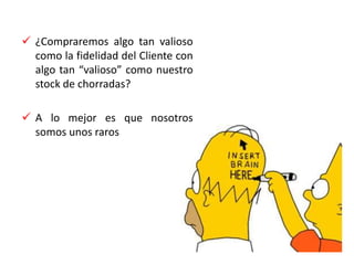 No confundamos necesidad con lealtad.