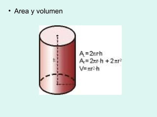 Area y volumen  