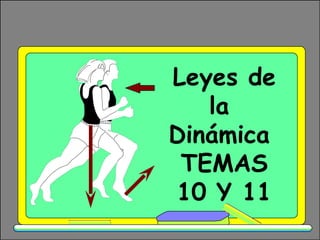 Leyes de la  Dinámica  TEMAS 10 Y 11 
