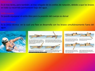 2.2  LA NATACION Aunque en la antigua Grecia se le concedía gran importancia a nivel utilitario, la natación nunca estuvo incluida en el programa  de los juegos olímpicos clásicos. Los orígenes competitivos de la natación no aparecieron  hasta principios del siglo XIX en Inglaterra , fruto de las arriesgadas travesías del canal de la mancha. Con la restauración  de las olimpiadas en 1896, la natación se integro  como deporte olímpico, exclusivamente de carácter masculino. 