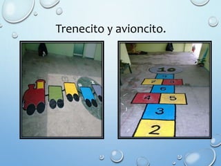 Trenecito y avioncito.
 