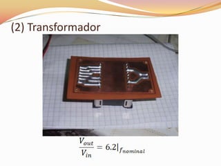 (2) Transformador
 