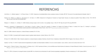 REFERENCIAS
Avila-Gelvez, J. A., Martínez-Angarita, J. C., & Álvarez-Álvarez, J. A. (2022). Tendencias en la mortalidad de...
