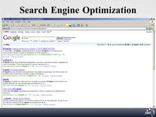 Search Engine Optimization
 