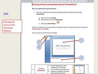 Guía


Tomado de
Larissa Pico
Troncoso.
México.




               Luis Carrera
 
