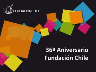 36º Aniversario
Fundación Chile
 