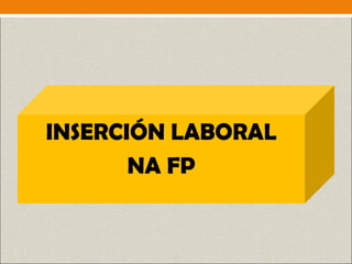INSERCIÓN LABORAL
NA FP
 