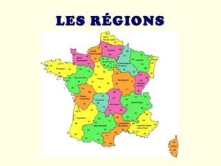LES RÉGIONS 