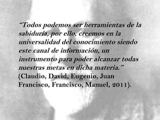 Plataforma virtualhttp://psicologiadeldesarrollo.exposiciones.ceu/blogspot.comLa finalidad de esta página web es la de servir a todo el alumnado que quiera obtener información sobre autores y teorías que intervienen en la materia de psicología del desarrollo.