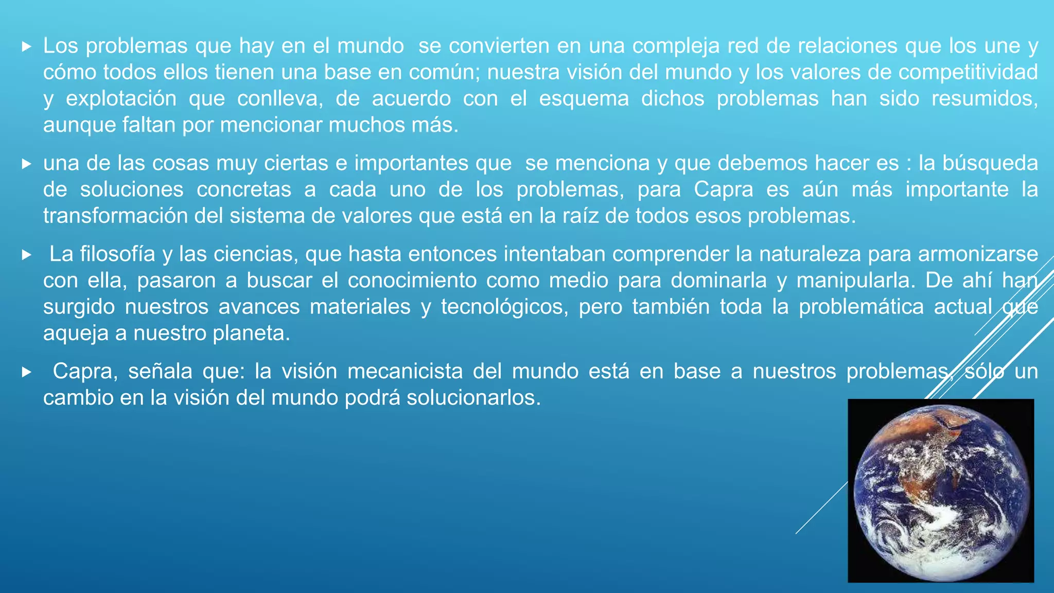 Presentación fritjof capra | PPTX