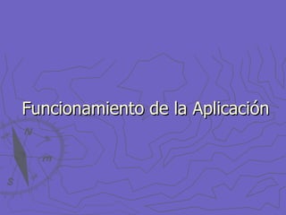 Funcionamiento de la Aplicación 