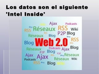 Los datos son el siguiente 'Intel Inside'  