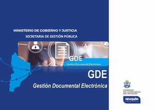 GDE
Gestión Documental Electrónica
SECRETARIA DE GESTIÓN PÚBLICA
 