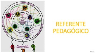 REFERENTE
PEDAGÓGICO
PÚBLICA
 