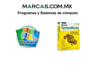 Programas y Sistemas de cómputo
 
