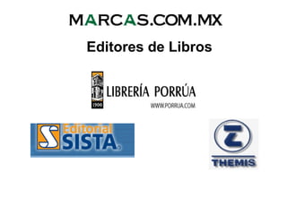 Editores de Libros
 