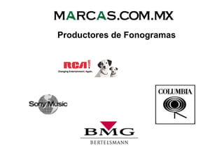 Productores de Fonogramas
 
